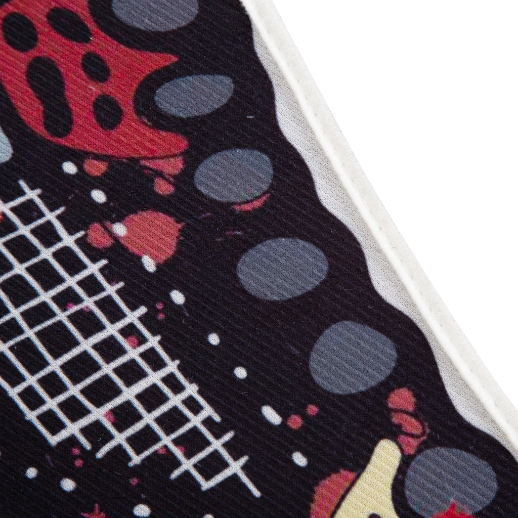Sneaker Graffiti Non-Slip Entryway Rug – Urban Streetwear-Inspired Floor Mat