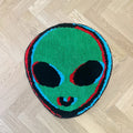Alien ET Bathroom & Bedroom Accent Rug – Sci-Fi Novelty Shaped Room Decor Mat