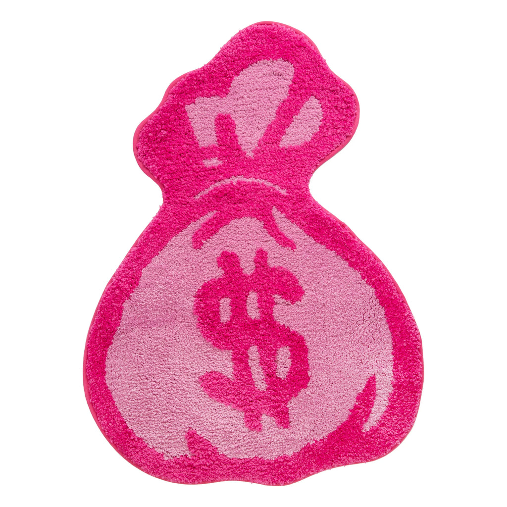 Cartoon Wallet Tufted Velvet Rug – Soft Anime-Inspired Kids Room Mat