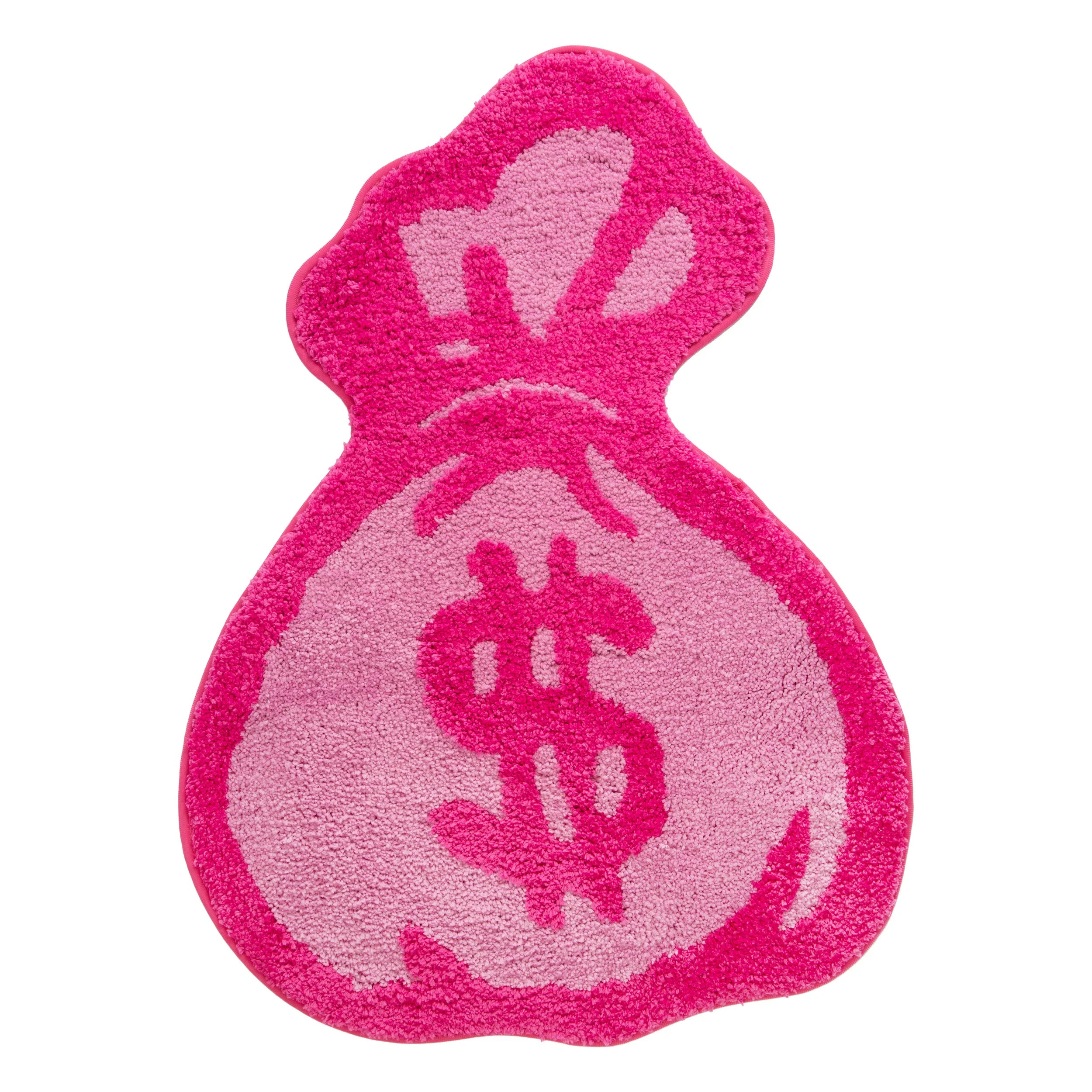 Cartoon Wallet Tufted Velvet Rug – Soft Anime-Inspired Kids Room Mat