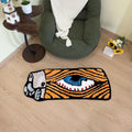 Lighter-Shaped Brown Novelty Floor Rug – Unique 3D Aesthetic Bedroom Accent Mat