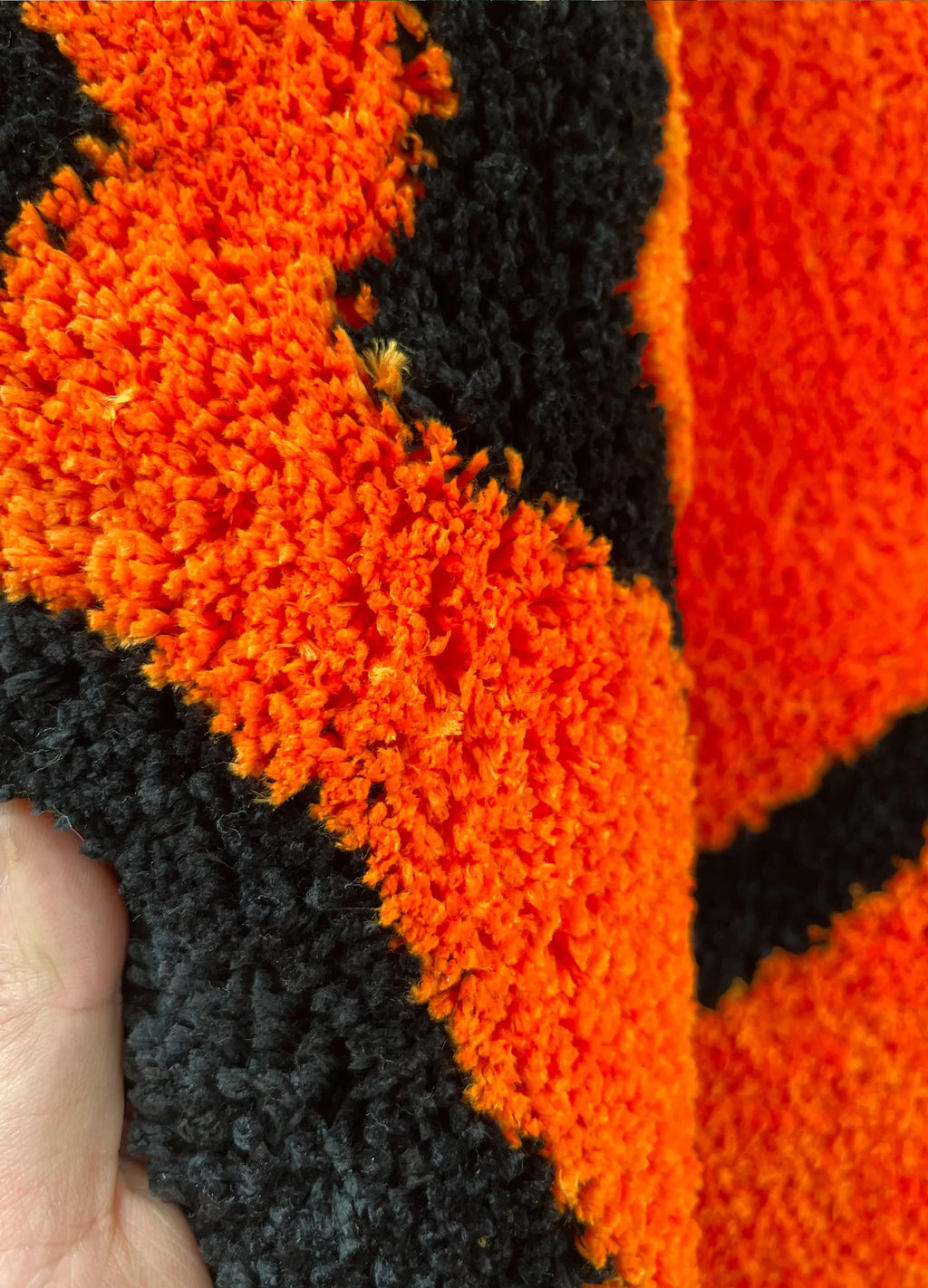 Twisted Smiley Handmade Tufted Rug