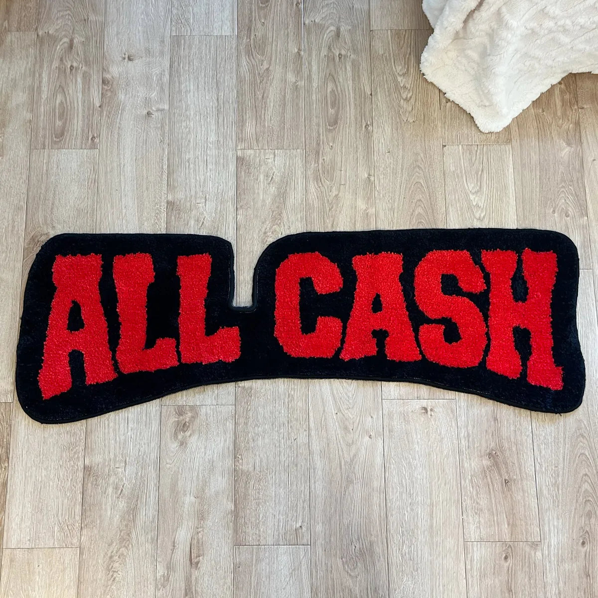 All Cash 3D Tufted Area Rug – Cool Purple Money-Themed Teen Room Mat