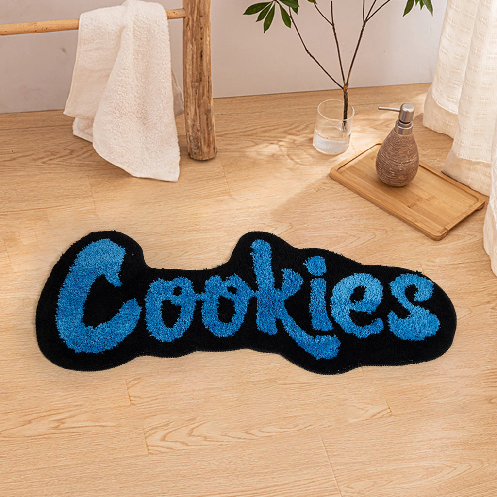 Street Style Cookies Tufted Area Rug – Irregular Shape Soft Non-Slip Mat